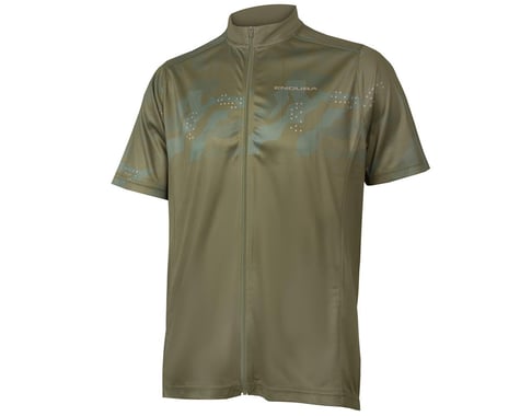 Endura Hummvee Ray Short Sleeve Jersey II (Olive Green) (XL)